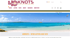 Desktop Screenshot of 40knots.net